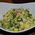 Lauwarmer Spargel-Kartoffel-Salat mit Kräutern