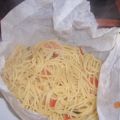 Spaghetti en Foil
