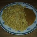 Nudeln mit Semmelbrösel Zimt und Zucker