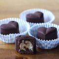 Vegane Pralinen aus selbstgemachter Schokolade