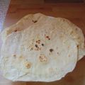 Selbstgemachte Tortilla Fladen
