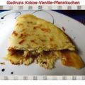Kuchen: Kokos-Vanille-Pfannkuchen mit Honig und[...]