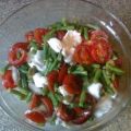 warmer Tomaten - Bohnen Salat