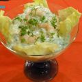 Shrimps Joghurt Kaltschale