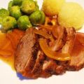 Entenbrust mit kandierten Orangen