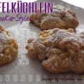 Apfelküchlein im Cookie-Style