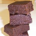 Ungebackene Brownies
