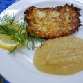 Kartoffelpuffer mit Apfelmus