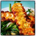 Thaigemüse mit Crevettenspiess (Express)