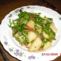 Honigmelonen Rucola Salat