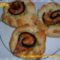 ~ Hauptgericht ~ Zucchiniröllchen im Pizzateig