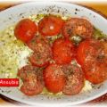 Hauptgericht vegetarisch - Ofen-Tomaten mit Feta