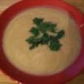 Pastinakencremesuppe -vegan