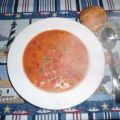 schnelle Tomatensuppe mit Kokosmilch