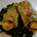 Überbackener Lachs im Lasagneblatt