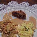 Seitanrollbraten mit Pilzfüllung