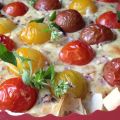 BUNTE TOMATEN TARTE