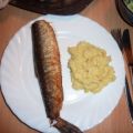 Fisch: Hering gebraten und eingelegt