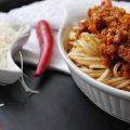 Vegetarische Spaghetti Bolognese-ohne Fleisch[...]