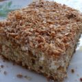 Kuchen: Dinkel-Blechkuchen mit Kokosraspeln