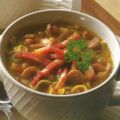 Linsensuppe mit Schweinswürsten