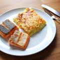 Knuspriger Lachs mit Kartoffelgratin