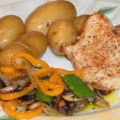 Putenmedaillons mit Rosmarin Kartoffeln und[...]