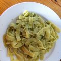 Pasta with homemade Pesto