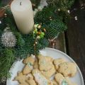 Butterplätzchen mit braunem Zucker und Zimt