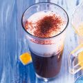 Heiße Schokolade mit Milchschaum