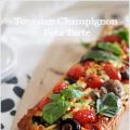 FOODFEVER . tomaten champignon feta tarte