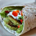 Wraps mit Zucchinitalern