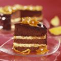 Schoko-Orangen-Torte mit leckerem Guss