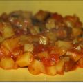 Kartoffel Curry vegan und für Fleischpflanzerln