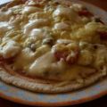 Tortilla Pizza vegetarisch