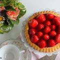 Einfacher Erdbeerkuchen mit ohne alles