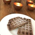 Schokoladen-Lebkuchen-Waffeln