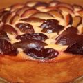 Ricotta-Grießkuchen mit Zwetschgen