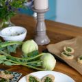 Kalte Kohlrabisuppe mit Buttermilch und[...]