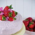 No-Bake Erdbeer-Käsekuchen