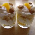 Orangen-Bananenbecher