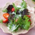 Frühlingssalat mit Erdbeeren