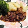Vegan : Bohnen - Tofu - Gulasch
