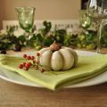 Wenn Gäste kommen: herbstliche Tischdeko mit[...]