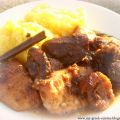 Choirino me kydonia -Schweinefleisch mit Quitten