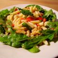 Nudel-Spinat-Salat