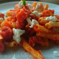 Maccheroni mit Süßkartoffel und Ziegenkäse
