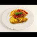 Piccata Milanese mit Tomatenspaghetti -[...]