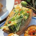 Crostini mit marinierten Zucchini