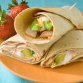 Wraps mit Putenbrust und Avocado